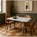 Urban Meuble DINING TABLE 120/80/75 cm Rectangular White image 3
