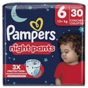 Pampers Night Pants Pack 1 Mois, Taille 6, 30 couches-culottes image 1