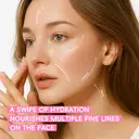 Quiyum Coffret de soins Sakura au collagène - Nettoyant 50 g, lotion tonique 120 ml, sérum 30 ml, crème contour des yeux 20 g, crème visage 50 g, stickers pour ongles, serviette, trousse à maquillage, étui à maquillage, outil de massage, éponge pour le visage et fleur de douche image 5