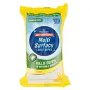 Morrisons Lemon AntiBacterial Multi Surface 120 Large Wipes image 1