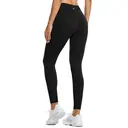 baleaf Women's Fleece Lined Thermal Water Resistant Leggings, High Waisted Winter Running Hiking Sports Trousers with Pockets, Black, S image 2