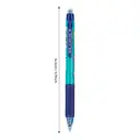 M&G So Many Cats Erasable Gel Pens, 6 Pack Erasable Pen Fine Point 0.5mm, Crystal Blue Retractable Erasable Gel Ink Pen with Comfort Grip, Make Mistakes Disappear for Drawing Writing Planner and Crossword Puzzles image 4