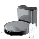 Lefant M350 Max Aspirateur robot, puissance d'aspiration de 10 000 Pa, station de vidage automatique pour 40 jours, Wi-Fi 2,4 G, compatible avec l'application, Alexa et Google Assistant, intelligent pour la maison, gris, navigation par cartographie laser ToF image 8