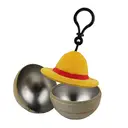 One Piece Porte-clés en Peluche Monkey D Luffy Décoration de Noël Sapin de Noël Décoration à Suspendre Charms de Sac Pendentif Chapeau Cosplay Anime Cadeau pour Fête des Fêtes image 3