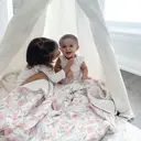 aden + anais™ Cotton Muslin Dream Blanket Ma Fleur image 3