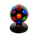 GLOBAL GIZMOS Table Lamp Party Ball Rotating Black/Multicolour Small image 2