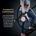 Tower Multi-Cyclonic Bagless Cylinder Vacuum Cleaner with Pet Tool, 700W, 2L Capacity, HEPA Filter - Rose Blush Gold, T102000BLGPETS image 7