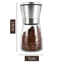 Moulin à poivre Maxcook en acier inoxydable 304, manuel, bouteille pour poudre de poivre noir, poivre du Sichuan, petit format, MCPJ026 image 4