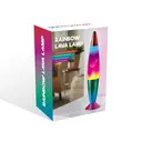 GLOBAL GIZMOS Lava Lamp Rocket Rainbow Multicolour image 5