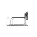 Croydex Stick 'n' Lock Shower Caddy - Chrome image 3
