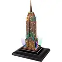 CUBIC FUN Empire State Building 3D Puzzel met LED - 38 stuks, Multicolor image 2