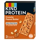 KIND Protein Crunchy Peanut Butter 3 x 42g image 1