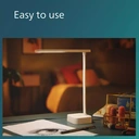 Philips Table Lamp Tilpa LED USB Rechargeable 3 Brightness Settings 18W White image 6