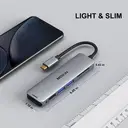 MOKIN Adaptateur USB C vers HDMI, 2 USB 3.0, USB 2.0 et SD/TF image 6