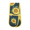 RHS by Dexam Double Oven Glove Sunflower Navy/Yellow image 1