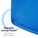 Storage bags with lids, 4-pack, heavy-duty moving cardboard box, large size with zipper and handles, suitable for clothing storage, moving, camping, storing bedding, etc., 73*34*37cm image 4