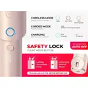 TYMO CurlGo Cordless Automatic Curling Iron, Portable Hair Curler, Beach Waves Curling Wand, 3 Temp Settings, Rechargeable & Dual Voltage, Pink, HC520P, Top Gift Picks image 6