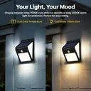 VIVREAL Solar Outdoor Security Wall Lights 4-Pack 140 LEDs Motion Sensor Lights 270ºWide Angle Waterproof Solar Powered Durable Wall Lights Outside 3 Modes for Garden Fence Door Yard Garage Pathway, New Year Sale , Top gift picks image 5