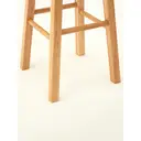 Maison by Premier Bar Stool Selby Rubberwood Natural image 2
