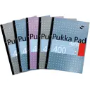 Pukka Pad A4 Metallic 400 Page Refill Pad, Pack of 5 image 0