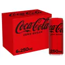 Coca-Cola Zero Sugar 6 X 250ml image 0