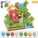 XINQIYUAN Qiyuan Educational Toy 2.5cm Magnetic World Forest Theme Building Blocks Set 100pcs [Random Mix – Colors From Main Image Only] image 1