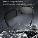 Verbex G02 Black AI Glasses Smart Glasses Bluetooth Glasses Translation Glasses Listen to music, answer calls, Wi-Fi transmission, voice wake-up weather forecast, ChatGPT image 4