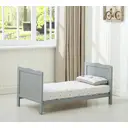 mcc direct Wooden Cot and Toddler Bed, Premier Aloe Vera Water Repellent Mattress, Grey - Orlando image 2