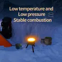 BRS TS19 Reactor Portable Camping Stove, High Power 1900W image 2