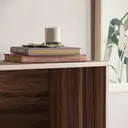 Vida Designs Bookcase Cambridge 4 Shelves Walnut Large image 5