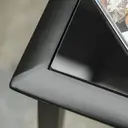 Outsunny 3 Pieces Sun Lounger Chair Set, Metal Frame Outdoor Garden Recliner Chairs with Glass-Top Side Table and Armrests fo image 7