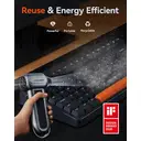 [Mit Code RT1] WOLFBOX MF100 Elektrischer Luftstößer, 150.000 U/min, kabellos, wiederaufladbar, bürstenloser Motor, 3-stufig einstellbar, Staubentferner für Garage und Auto image 3