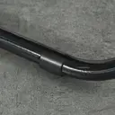 Outsunny Bain de soleil pliable transat inclinable 6 positions grand confort avec matelas + accoudoirs acier polyester gris image 8