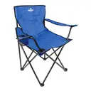 Milestone Camping Chair Folding with Cup Holder Blue image 2