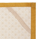 Atmosphera Lot de 3 torchons imprimés jaune ocre - 45 x 70 cm image 3