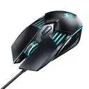 Rexsun Wired Gaming Mouse – 6D Buttons, 4-Color Breathing LED, Adjustable DPI 1200–3600, Ergonomic Design, USB Connection, Compatible with Windows & Mac, Black, G560 image 8
