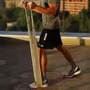 3PK Flat Resistance Band - TPE Size: 15*120cm   Light/Medium/Heavy Resistance， durable resistance，No smell， Soft Touch，Excellent stretchability image 2