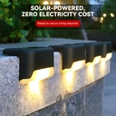 Vivreal Solar Deck Lights 12 Pack Automatic Outdoor Waterproof LED Lights for Fence Step Railing Garden， Warm White， TYD-001, New Year Sale , Top gift picks image 3