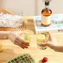 BJ Green Bac à Glaçons Double Couche 100 Compartiments à Pression Diagonale image 5