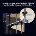 QIDI Max4 Combo 3D Printer, 390×390×340mm Large Build Volume, 65℃ Heated Chamber FDM 3D Printers, Max 800mm/s High Speed, Supports Up to 16-Colors/Multi Materials with QIDI Box, Auto Bed Leveling image 6