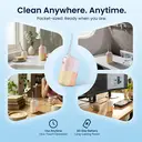 BAIR CARE V6 Portable Pocket Water Flosser with Innovative Magnetic Tank, Press Spray Mode, 30-Day Battery Life, USB Rechargeable, IPX7 Waterproof, Ideal for Travel, Home & Daily Oral Care image 2