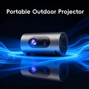 XBJ Mini projecteur d’extérieur portable intelligent et ultra-léger 1080P | Prise en charge du décodage 4K, fonctionne avec batterie externe (sans fil électrique), utilisation sans fil en extérieur sans restriction d’alimentation, 8000 lumens, audio Dolby Digital 8 W, format bouteille d’eau, pour le camping et le jardin image 8