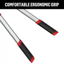 GARTOL Heavy-Duty Anvil Pruning Shears, 72-105 cm telescopic handle with 6 adjustable position stops, double
ratchet mechanism, designed for dry wood, 50 mm cut image 3