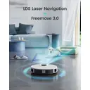 Lefant M1 Robot Vacuum Cleaner and Mop, 5500Pa with Deep Clean, 150 Min, 3-level electric water tank, dToF Laser Navigation,  image 7