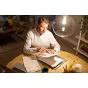 Philips Light Bulb LED Globe Frosted Screw E27 Warm White 100W Non-Dimmable image 3