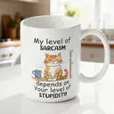 Alphynix 1 pièce, mug café drôle, 33cl Keramik-Kaffeetassen, Wassergläser, Sommer Winter Trinkgeschirr, Geschenk für Katzenliebhaber,Le cadeau de la saint-valentin, cadeau d’anniversaire image 1