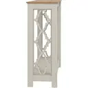 Galano Nova Console Table – Light Grey & Oak – Modern Entryway Table with Storage – Slim Hallway Bookshelf Cabinet – Space-Saving Console for Living Room, Foyer or Bedroom image 6