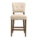 Bar Stool Oakridge Beige/Walnut image 1