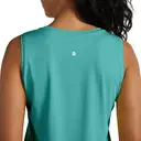 WILLIT Women's Workout Tank Tops Sleeveless Running Yoga Tops Quick Dry Active Shirts Gym Exercise Loose Fit Teal M image 5