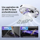 Narwal Flow Robot aspirateur laveur avec kit de raccordement à l'eau – Blanc image 6